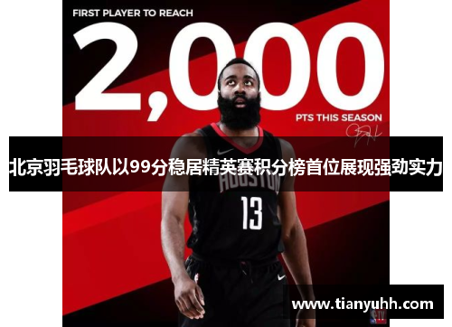 北京羽毛球队以99分稳居精英赛积分榜首位展现强劲实力
