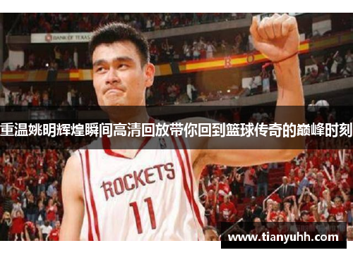 重温姚明辉煌瞬间高清回放带你回到篮球传奇的巅峰时刻